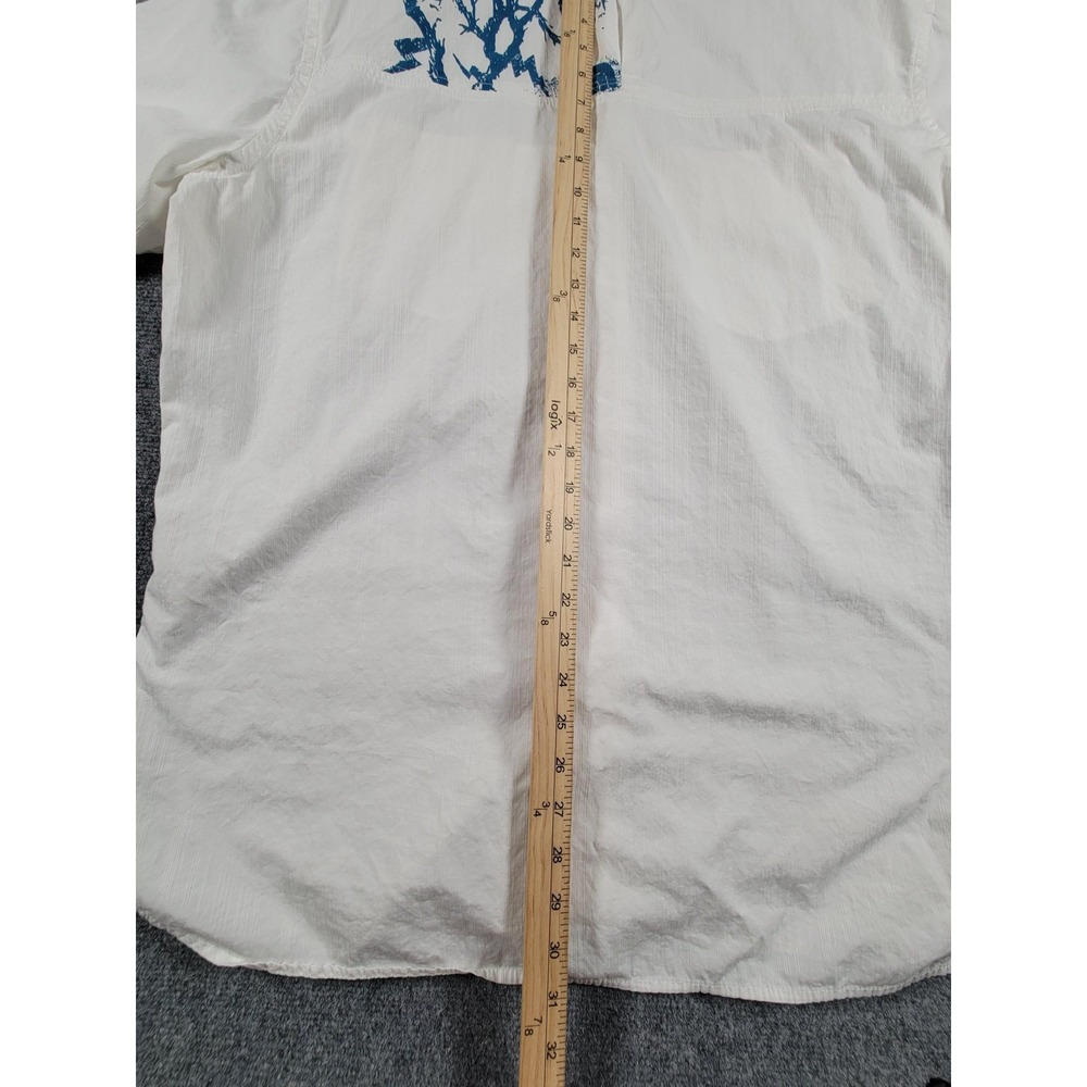 The North Face Shirt Mens XL Print Graphics Button Up Outdoors Hiking Casual - Picture 4 of 7